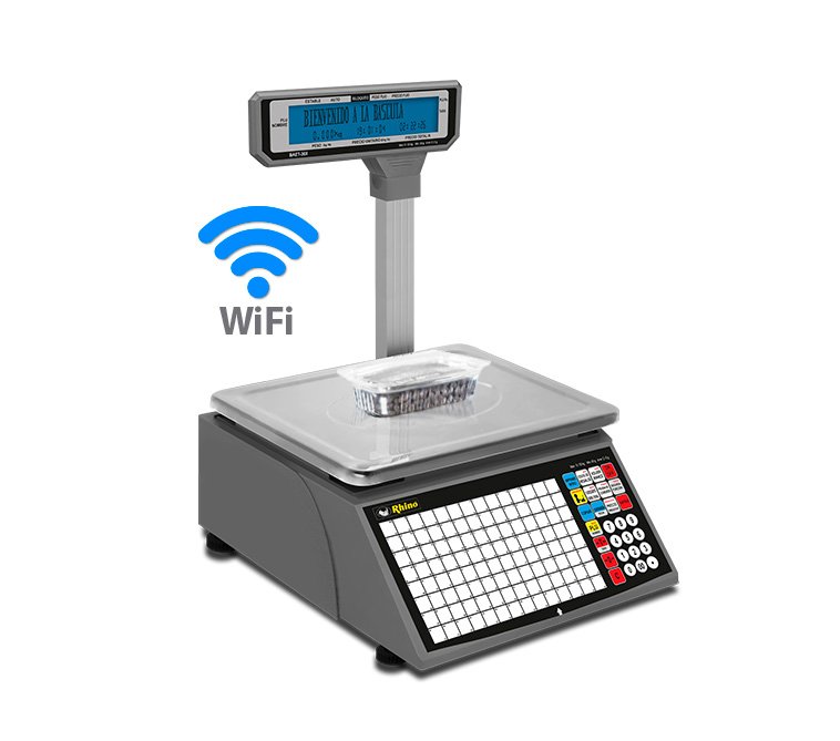 Báscula Electrónica Etiquetadora 30 kg con WiFi. BAET-30X - Imagen 2