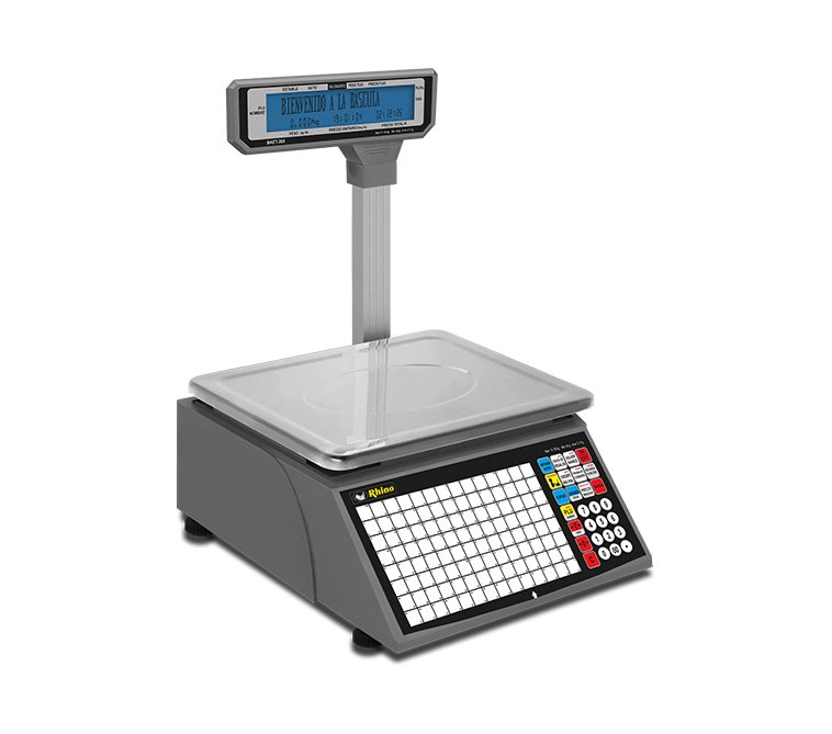 Báscula Electrónica Etiquetadora 30 kg con WiFi. BAET-30X