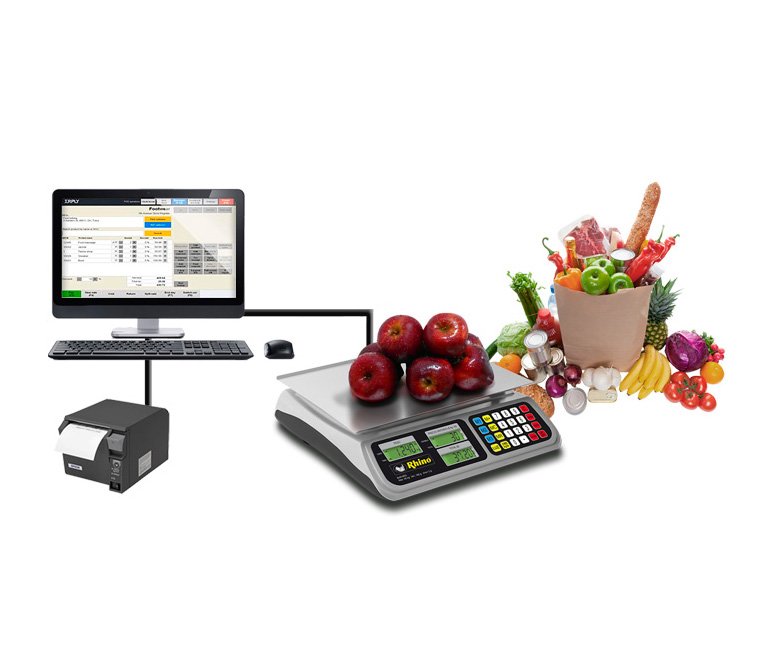 Báscula Electrónica Multifunciones 40 kg con Puerto USB. BAR-8RS - Imagen 4